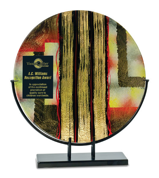 Round Art Glass