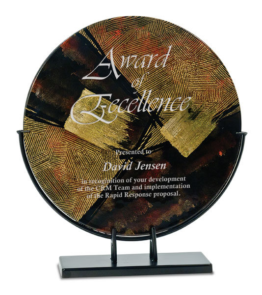 Round Art Glass