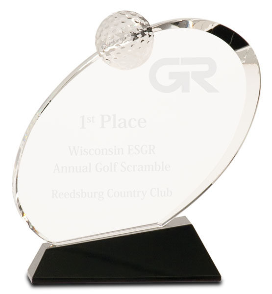 Pedestal Golf Crystal