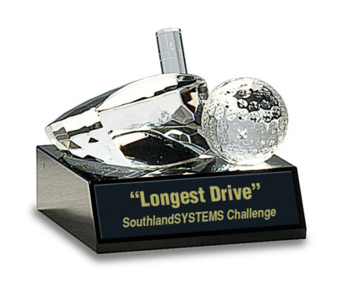 Pedestal Golf Crystal