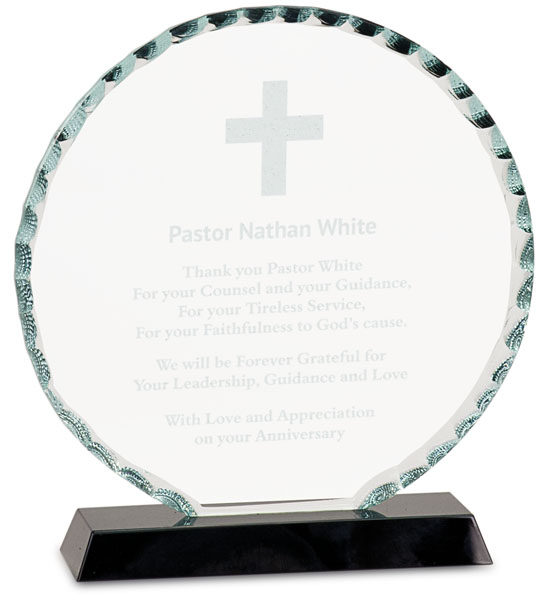 Round Facet Glass