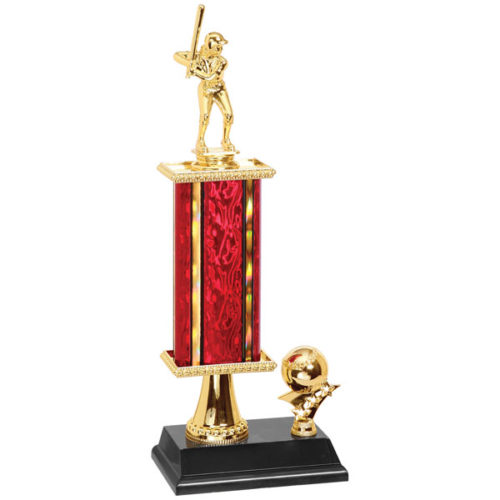 Gold Softball Trophy