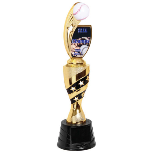 Custom Graphic Baseball Trophy