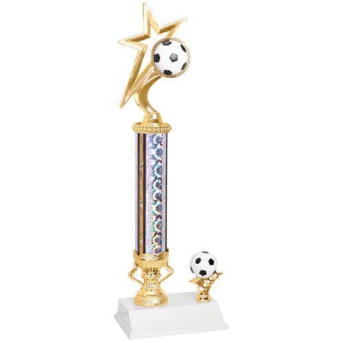 Gold Star Soccer Trophy