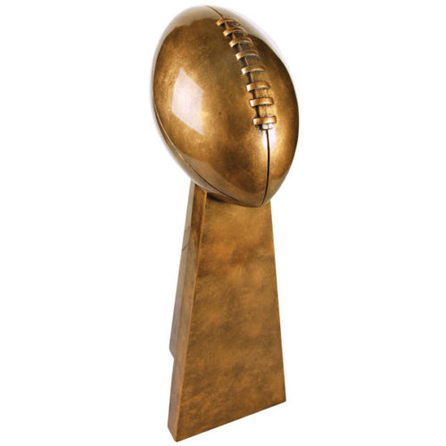 Antique Gold Football Award