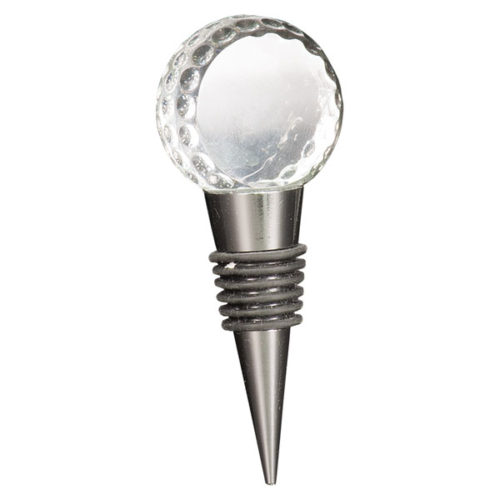 Crystal Golf Ball Wine Stopper