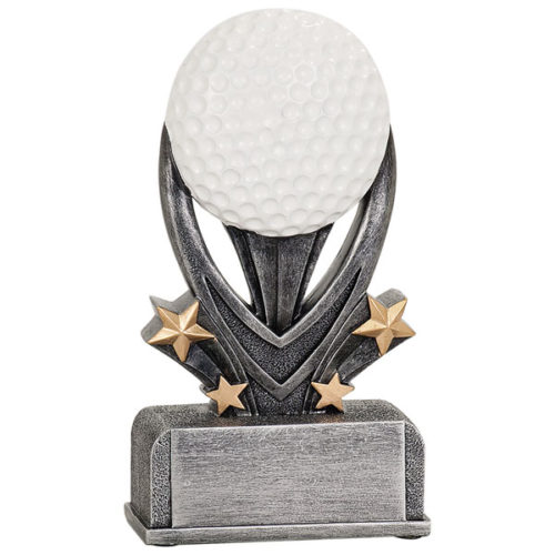 Golf Varsity Sport Resin Award