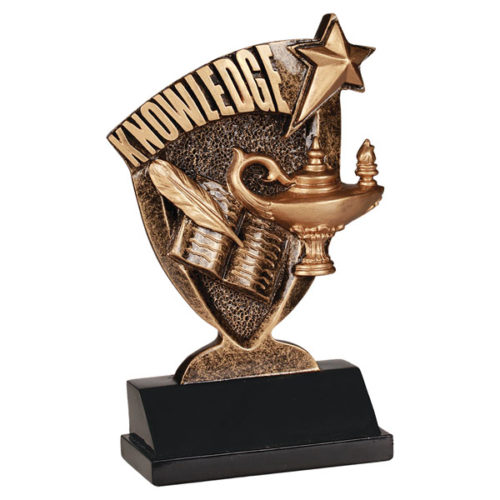 Lamp of Knowledge Broadcast Resin Award