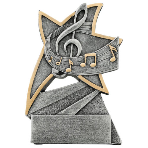 Music Jazz Star Resin Award