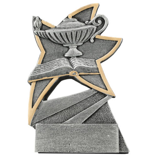 Lamp of Knowledge Jazz Star Resin Award