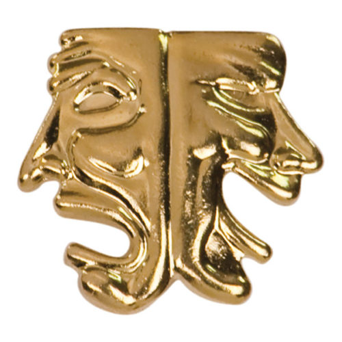 Drama Chenille Pin