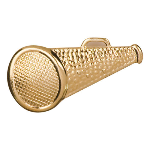 Megaphone Chenille Pin