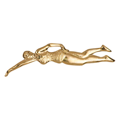 Female Swimmer Chenille Pin