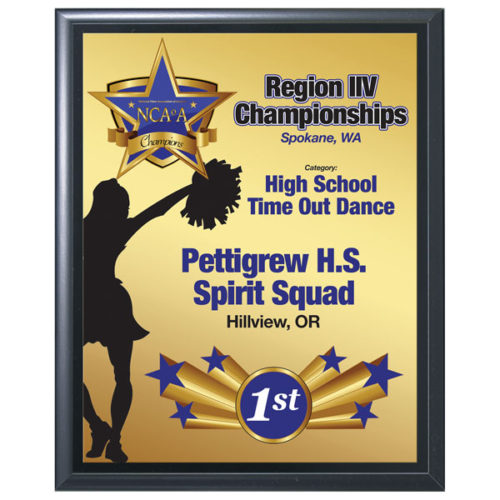 Custom Color Plaque