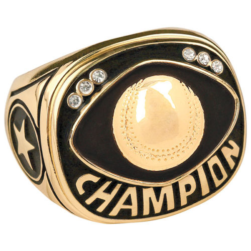 Gold Baseball/Softball Champion Ring
