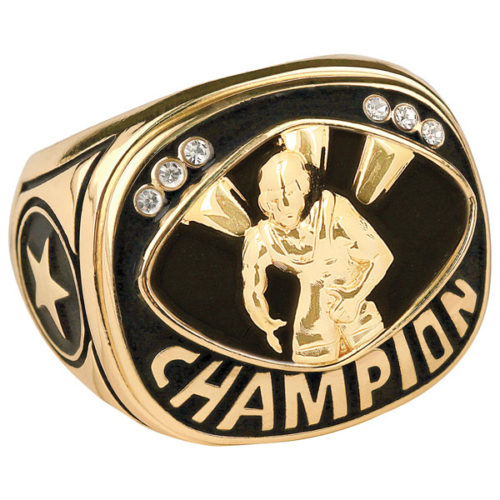 Gold Wrestling Champion Ring
