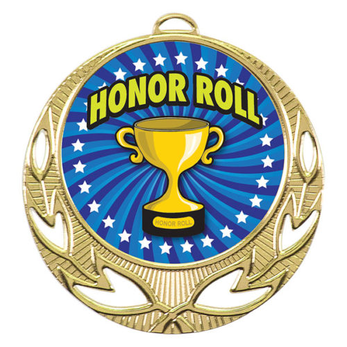 Full Color Honor Roll Medal