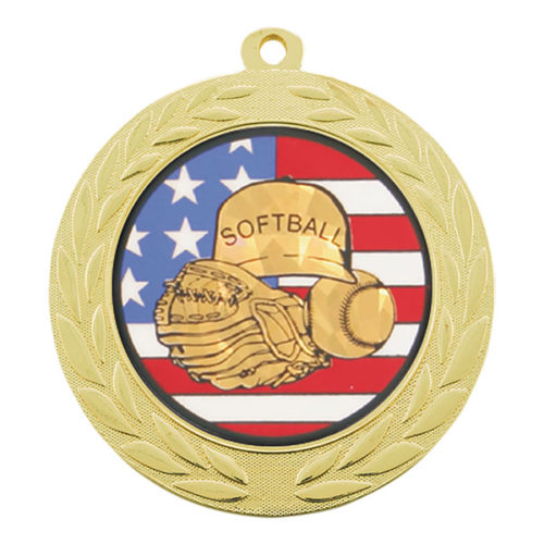 Softball Flag Medal
