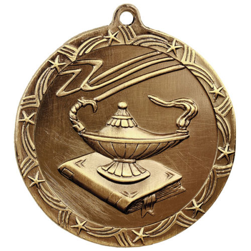 Lamp of Knowledge Shooting Star Medal