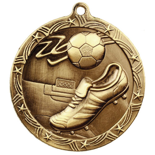 Soccer Shooting Star Medal