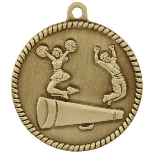 Cheer High Relief Medal