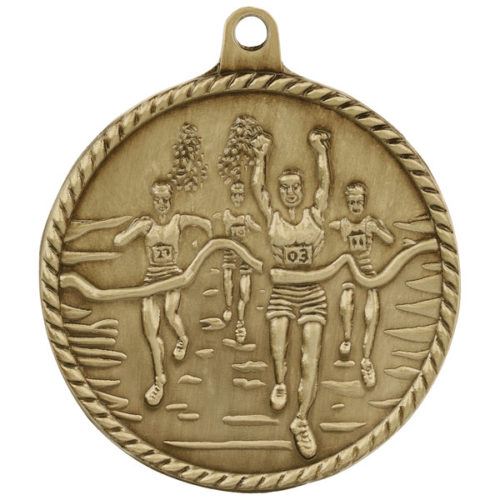 Cross Country High Relief Medal
