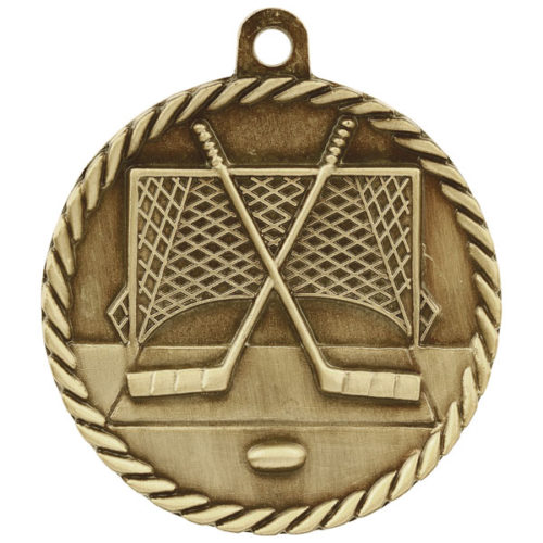 Hockey High Relief Medal