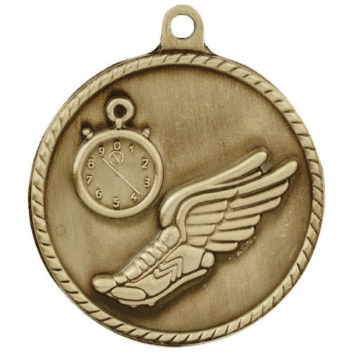 Track High Relief Medal