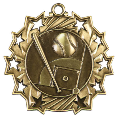 Baseball/Softball Ten Star Medal
