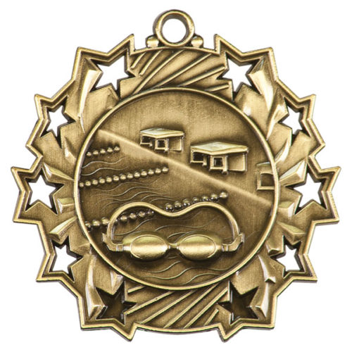 Swimming Ten Star Medal