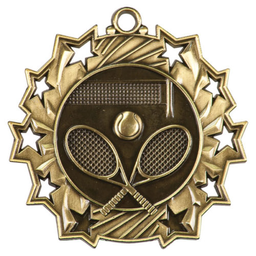 Tennis Ten Star Medal