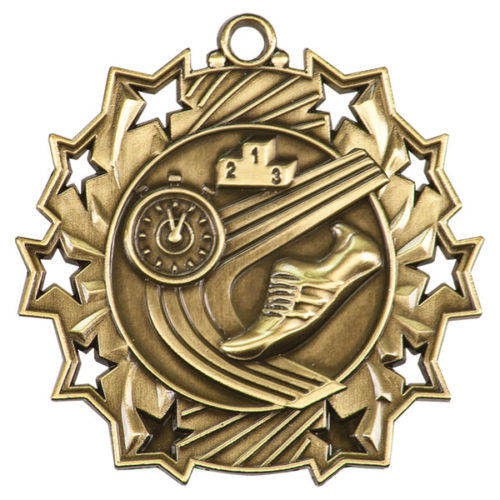 Track Ten Star Medal