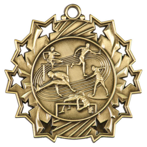 Track & Field Ten Star Medal