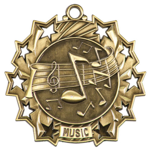 Music Ten Star Medal