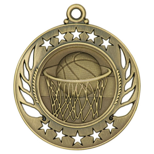 Basketball Galaxy Medal