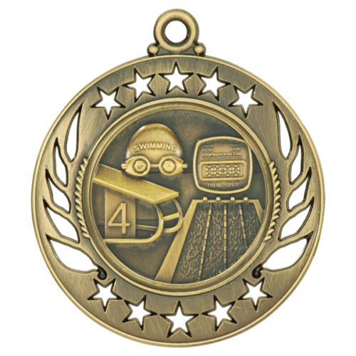 Swimming Galaxy Medal