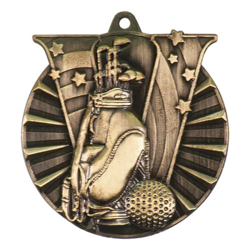 Golf Victory Medal