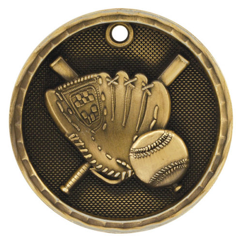 Baseball/Softball 3D Medal
