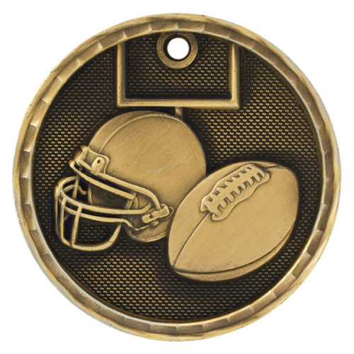 Football 3D Medal