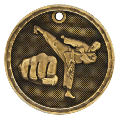 Martial Arts 3D Medal