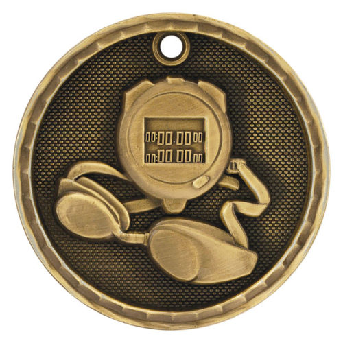 Swimming 3D Medal
