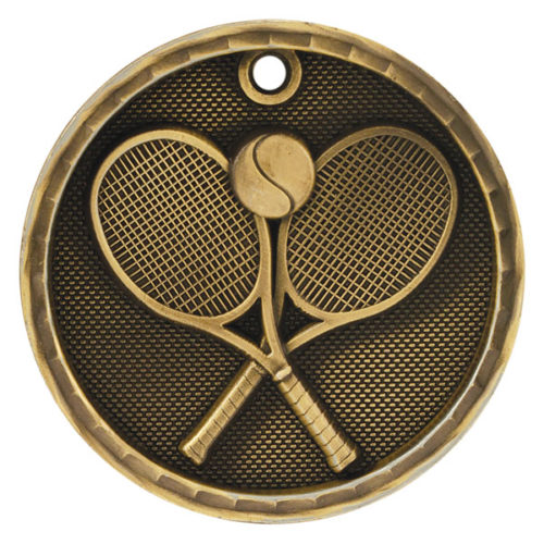 Tennis 3D Medal