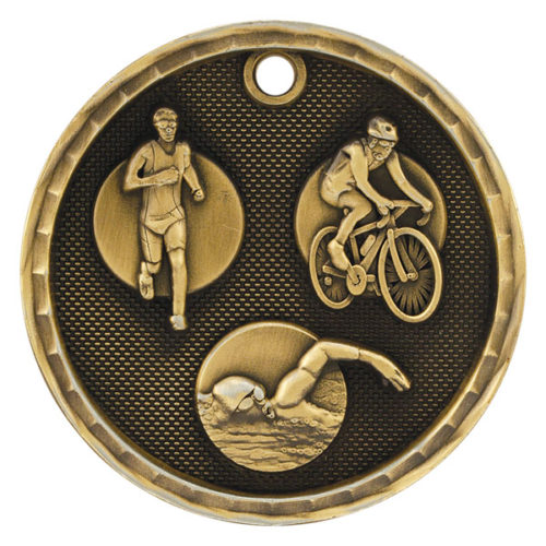 Triathlon 3D Medal