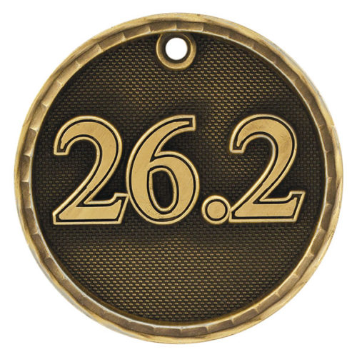 26.2 (Marathon) 3D Medal