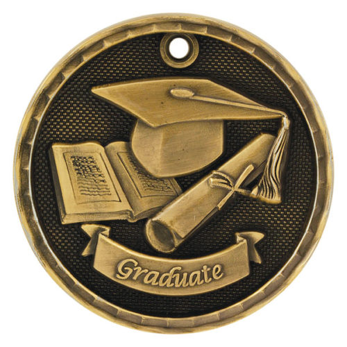 Graduate 3D Medal