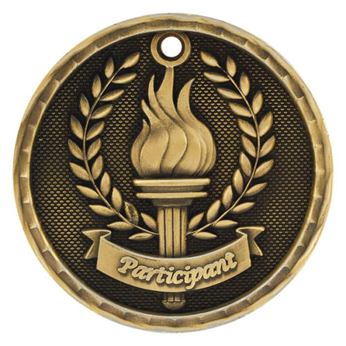 Participant 3D Medal