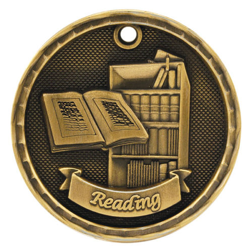 Reading 3D Medal