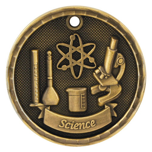 Science 3D Medal