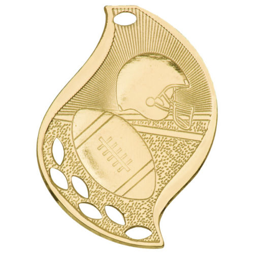 Football Flame Medal