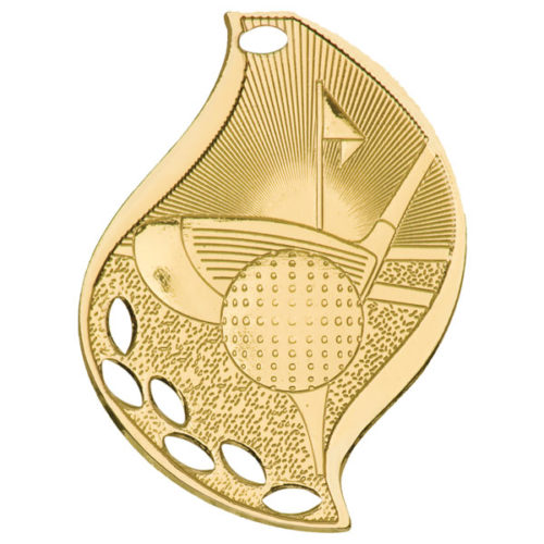 Golf Flame Medal